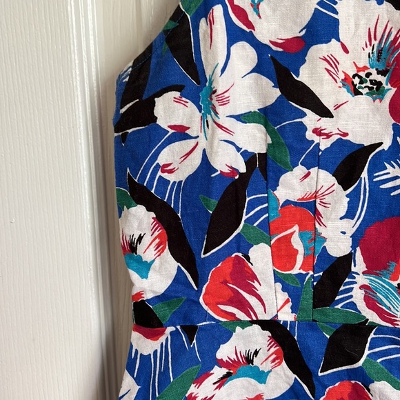 Tropical JCrew Blouse - Picture 2 of 4